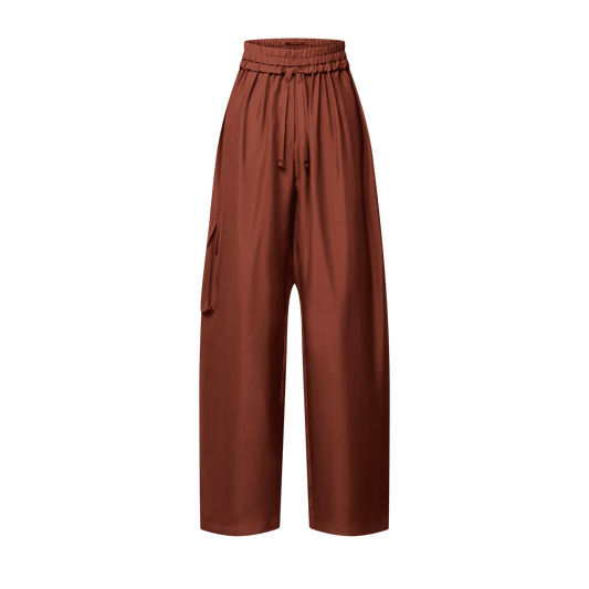 Women's Cargo Pocket Fluid Pants
