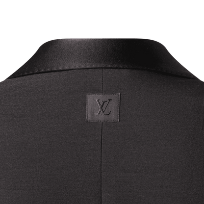 Men's Wool-Silk Crepe Double-Breasted Tuxedo Jacket