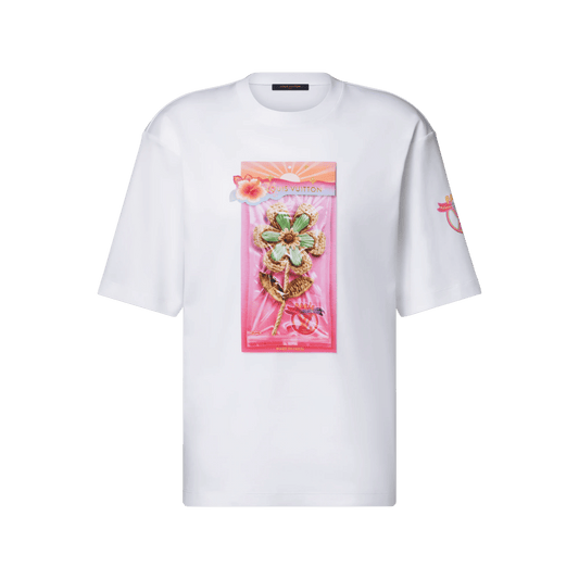 Women's Flower Toy Print T-Shirt