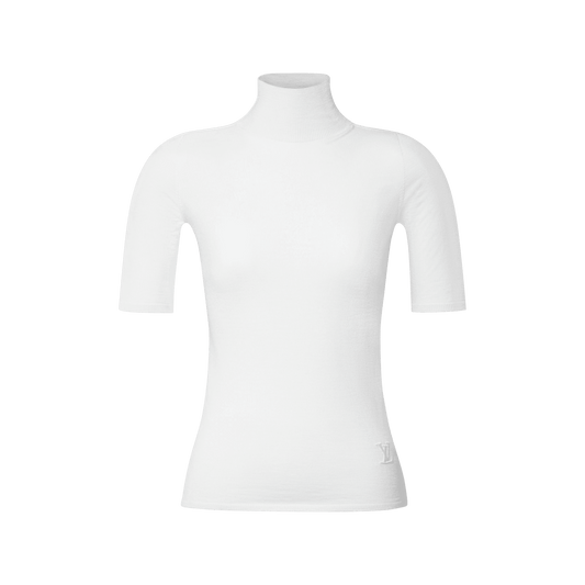 Women's High Neck Knit Top