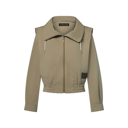 Women's High Collar Zip-Up Jacket