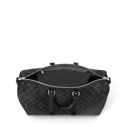 Keepall Bandoulière 45 Damier Graphite Canvas N41418