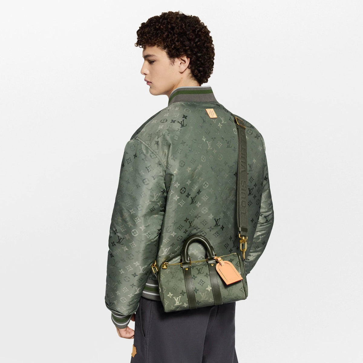 Men's Keepall Bandoulière 25 Khaki