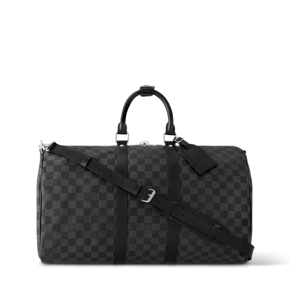 Keepall Bandoulière 45 Damier Graphite Canvas N41418