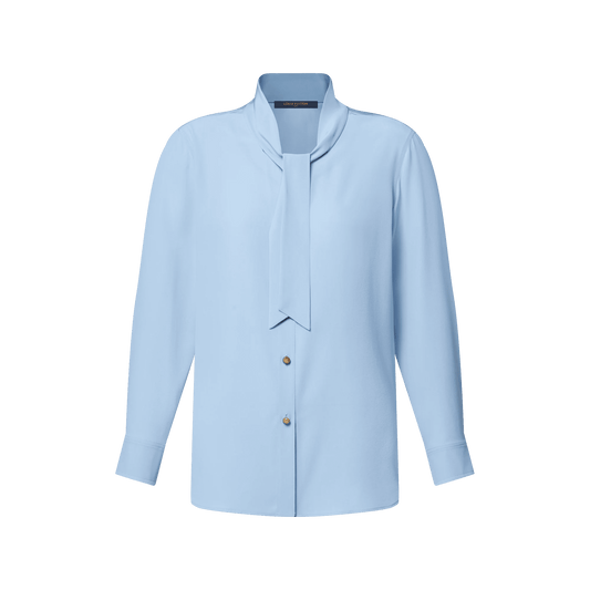 Women's Lavallière Silk Blouse