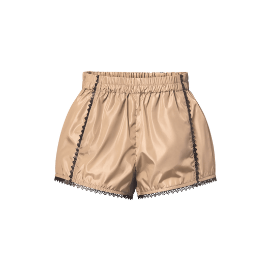Women's Lace Trim Jogging Shorts
