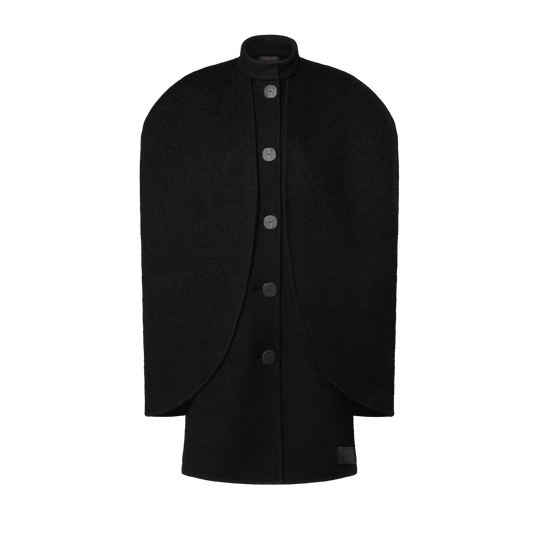Women's Layered Cape Coat