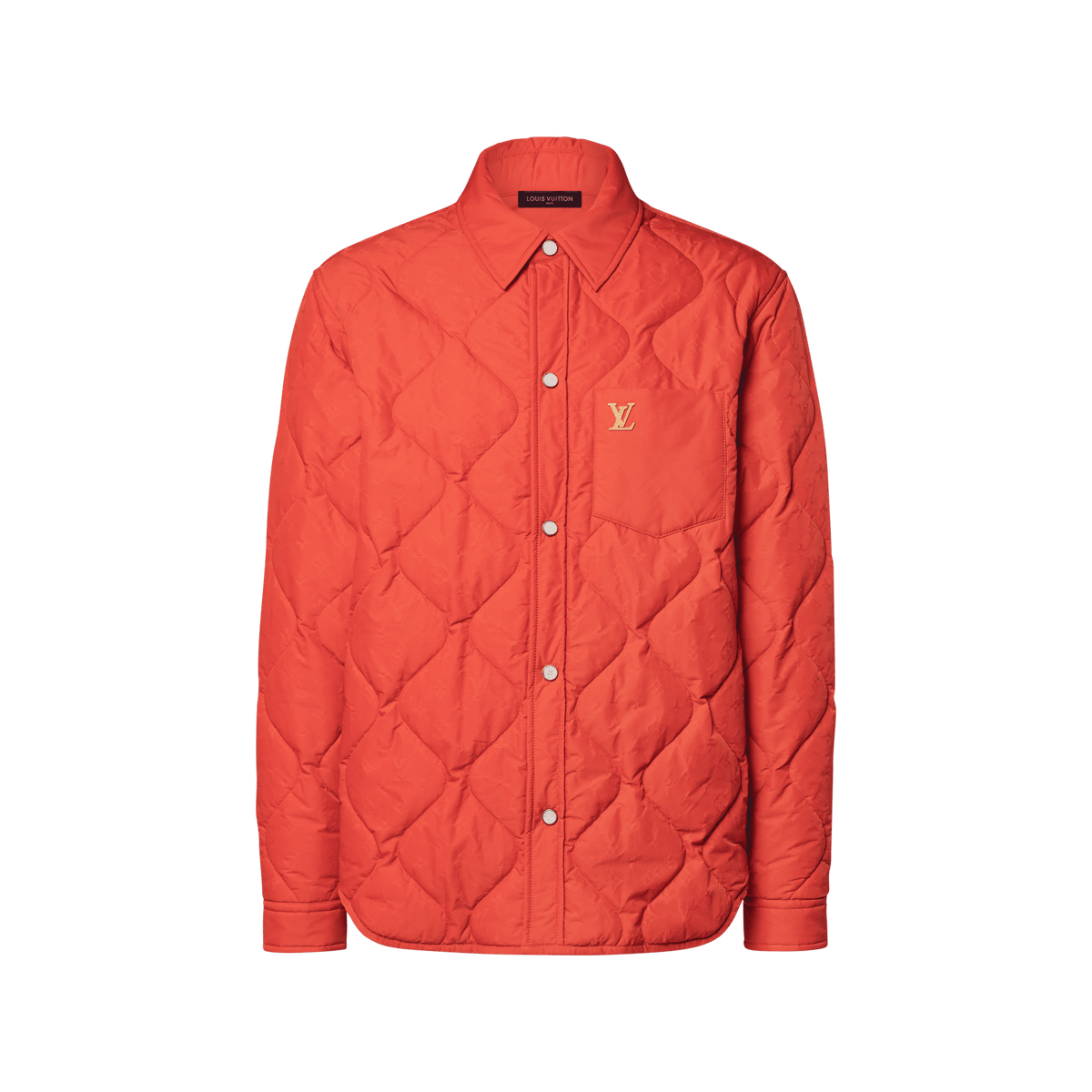 Men's Light Padded Monogram Overshirt