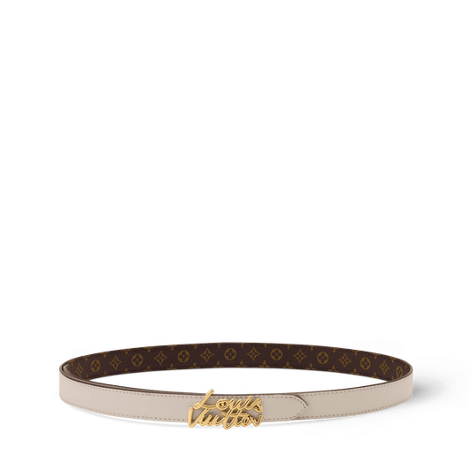 Women's Script 20mm Reversible Belt