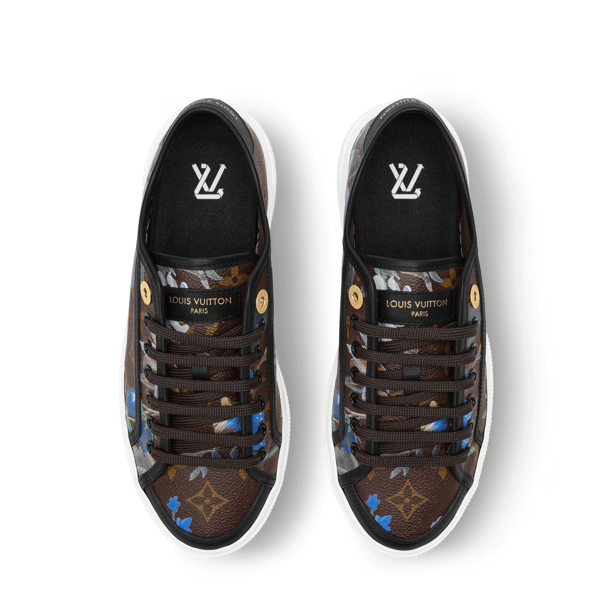Women's Lagoon Monogram Canvas Sneaker 1AK2A8