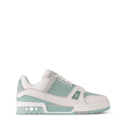 Women's LV Trainer Sneaker Perforated Calf Leather 1AHWRJ