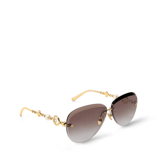 Women's Jewel Pearl Pilot Sunglasses