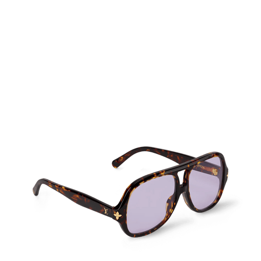 Women's Aura Flower Square Pilot Sunglasses