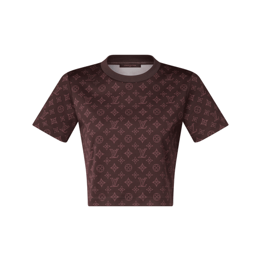Women's Mahina Print Cotton Crop Top