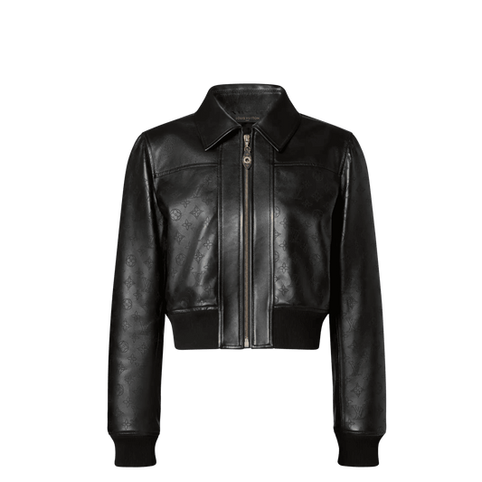 Women's Mahina Accent Leather Bomber Jacket