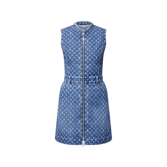 Women's Monogram Denim Dress