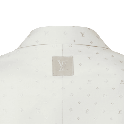 Men's Monogram Silk-Mohair-Blend Double-Breasted Gaston Jacket