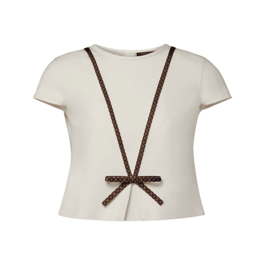 Women's Monogram Bow Top