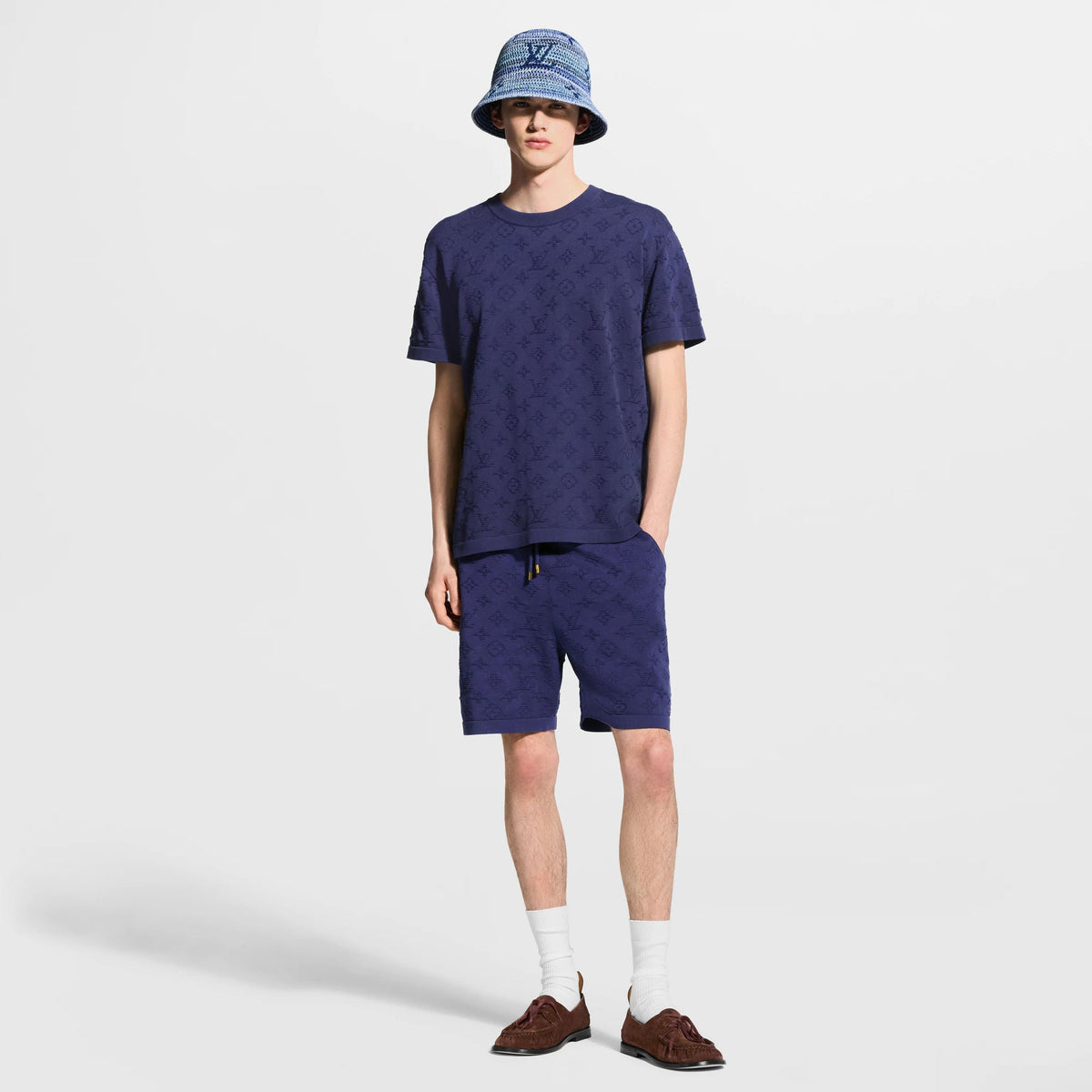 Men's Monogram Short-Sleeved Crewneck