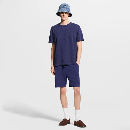 Men's Monogram Short-Sleeved Crewneck