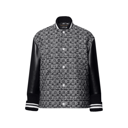 Women's Monogram Tweed Varsity Jacket