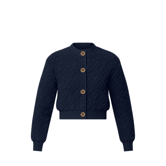 Women's Monogram Toweling Cardigan