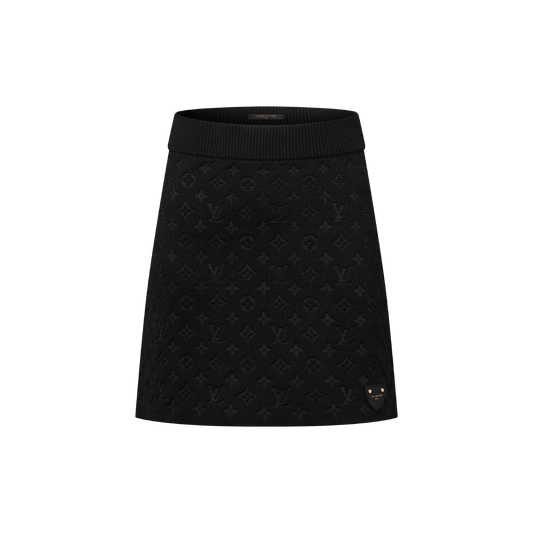 Women's Monogram Knit Skirt