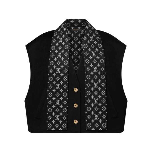 Women's Monogram Scarf Gilet