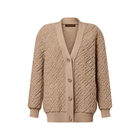 Women's Monogram Toweling Cardigan