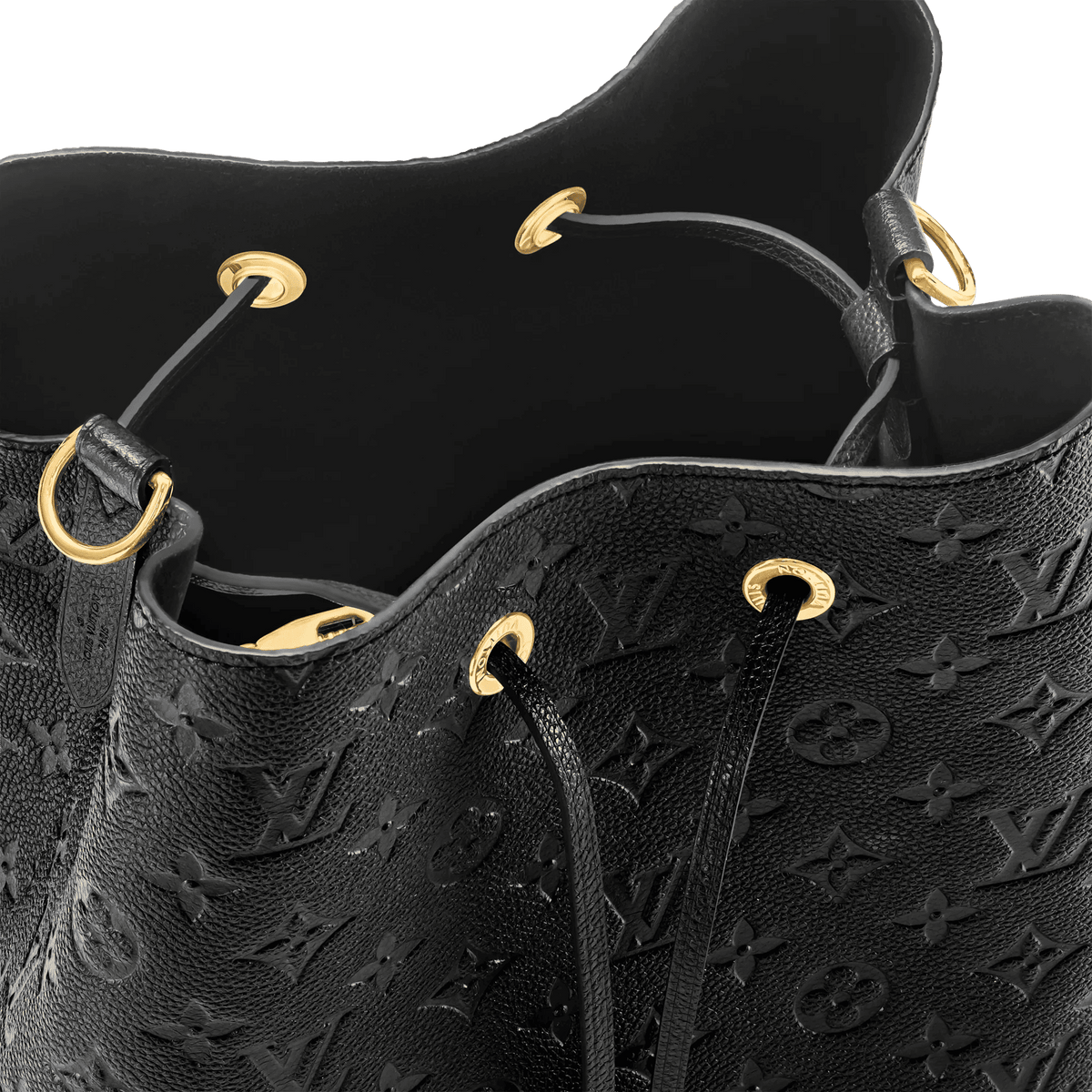 Women's NéoNoé MM Black Monogram Empreinte Leather Bucket Bag M45256