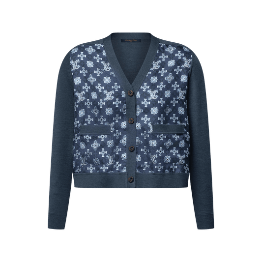 Women's Nouveau Monogram Front Cardigan