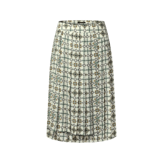 Women's Nouveau Monogram Pleat Skirt