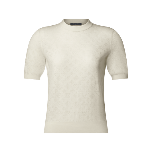 Women's Openwork Knit Top