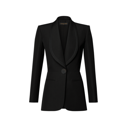 Women's Oversized Button Blazer