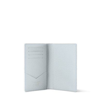 Passport Cover Monogram Origine Bleu Courrier M27614