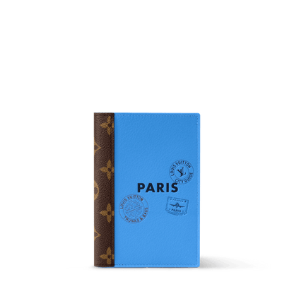 Women's Passport Cover City Guide Cowhide Leather Travel Wallet M28496