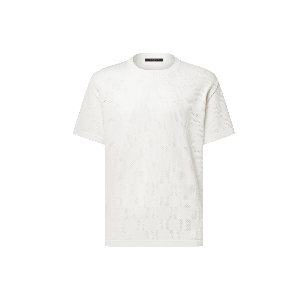 Men's Pointelle Signature Short-Sleeved Crewneck