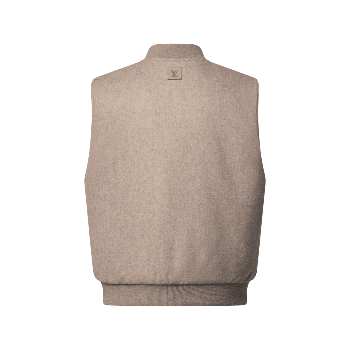 Men's Reversible Padded Wool Vest
