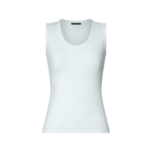 Women's Ribbed Scoop Neck Tank Top