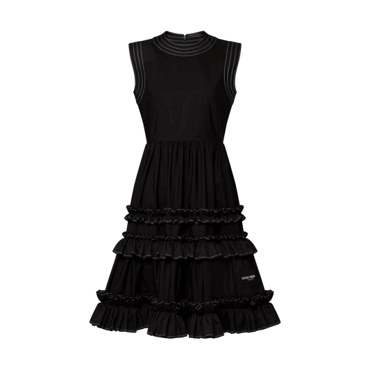 Women's Ruffle Trim Dress