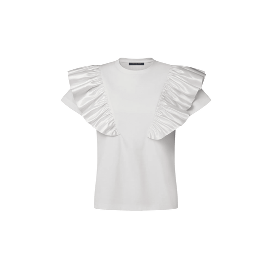 Women's Ruffle Trim T-Shirt