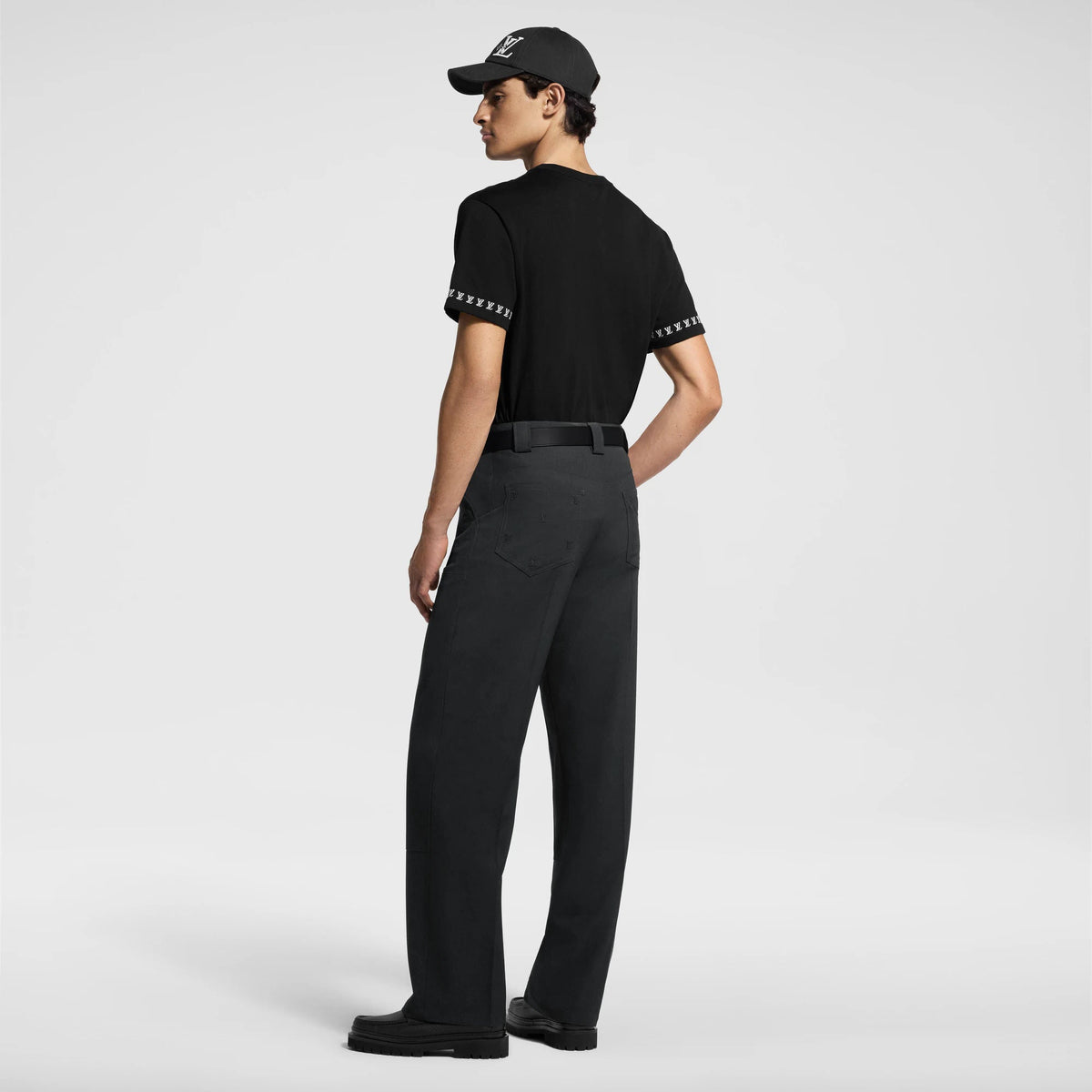 Men's Short-Sleeved Cotton Crewneck