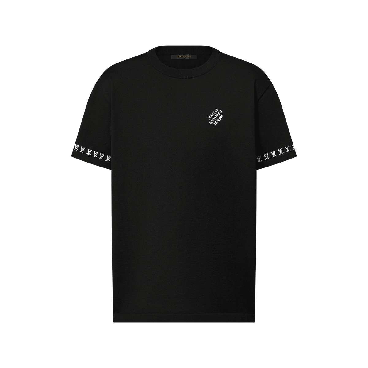 Men's Short-Sleeved Cotton Crewneck