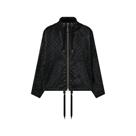 Women's Shiny Monogram Short Parka