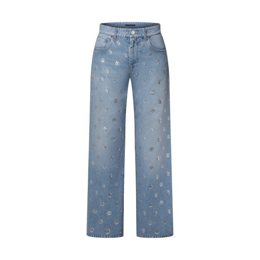 Women's Signature Sequin Straight Jeans