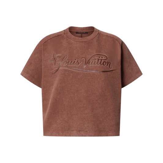 Women's Signature Print Overdyed T-Shirt