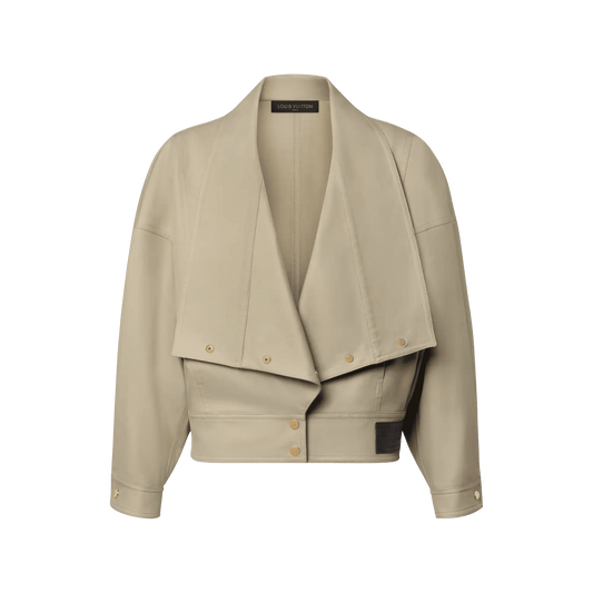 Women's Snap Front Cotton Gabardine Jacket