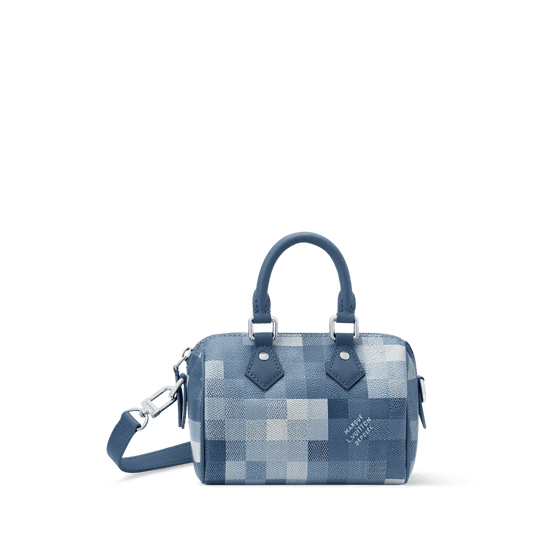 Men's Speedy 18 Bandoulière Mini Bag Indigo