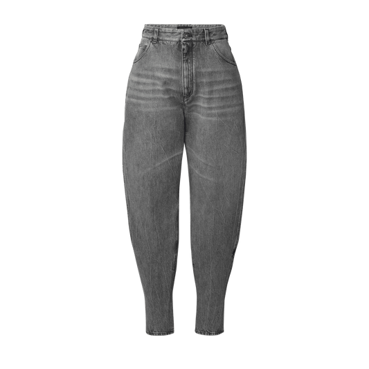 Women's Split-Leg Tapered Balloon Jeans