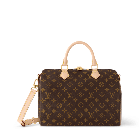 Women's Speedy Bandoulière 30 Monogram Coated Canvas Tote Bag M46980